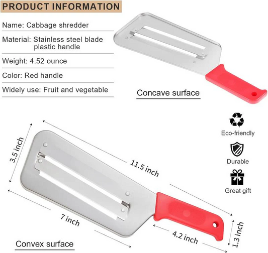 Stainless Steel Cabbage Shredder