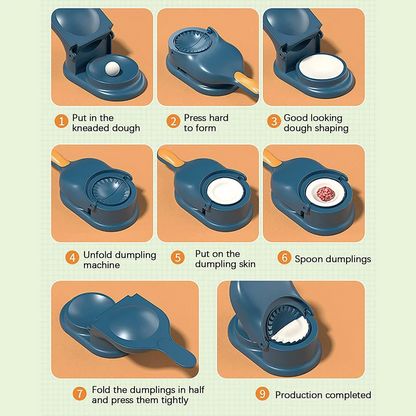 2-in-1 Gujiya & Momos Maker 🥐🔫 Holi Sale Flat 50% OFF😍