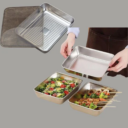 Steel Food Tray
