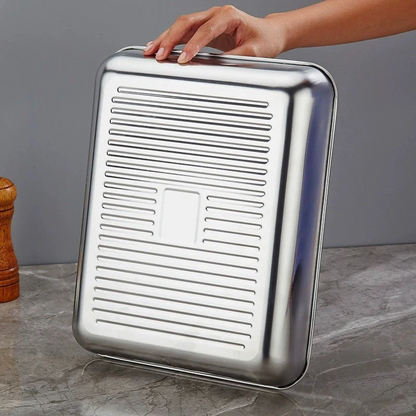 Steel Food Tray